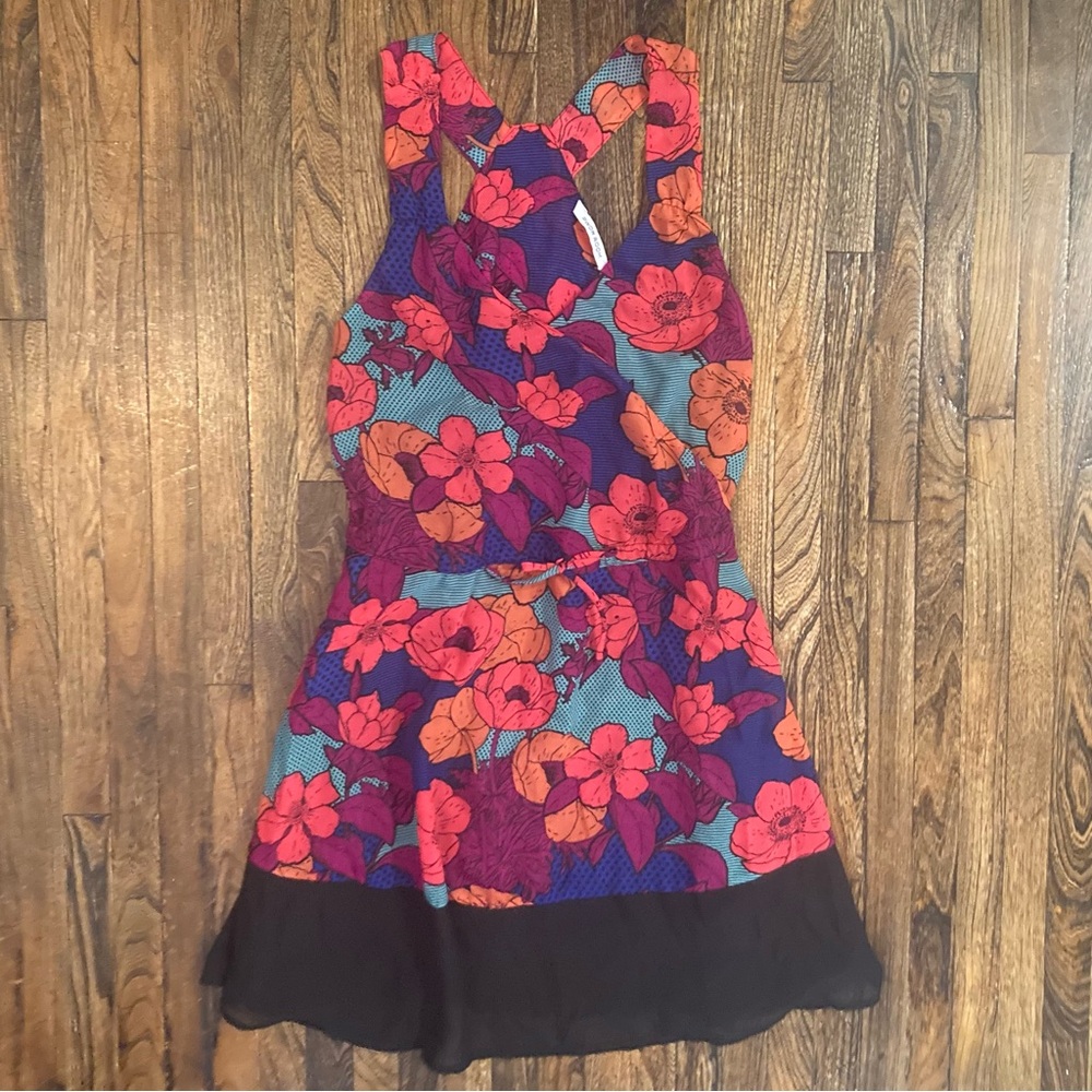 Summer Dress Beach Cover Up Floral Dress